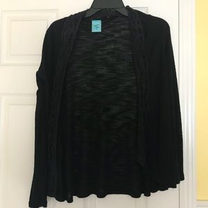 Black cardigan